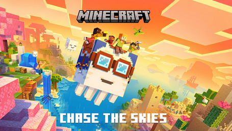 Switch『Minecraft』最新のゲームドロップ（アップデート）「チェイス・ザ・スカイ」が配信開始