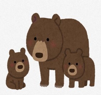 【動画】クマサン、ピクニックに来ていた家族と交流する