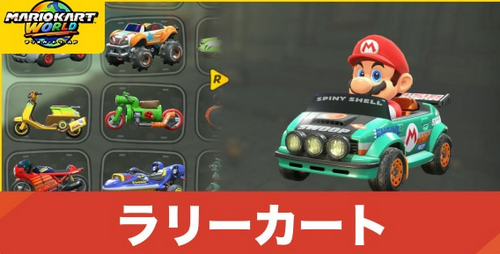 「マリオカートワールド」のラリー、あまりにサンダーが強すぎる