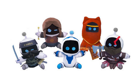 【朗報】アストロボットのぬいぐるみが発売決定！第一弾はVIPBot195体のうちの5キャラが登場！