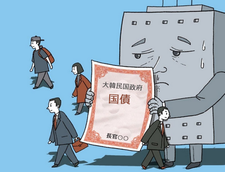 【政治・経済】韓国の国の借金、今年利子だけで３０兆ウォン超える…「金を借りて負債返す」悪循環