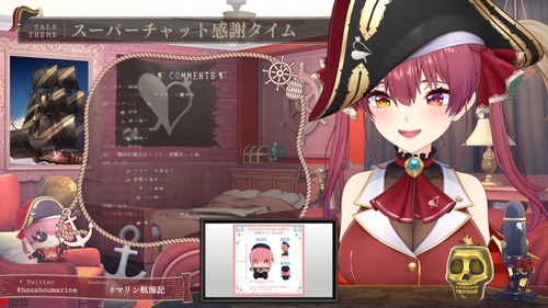 【ホロライブ】宝鐘マリン船長が『ちゃお』のVTuberランキングで1位に!?