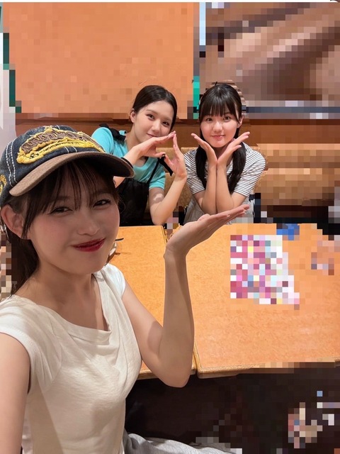 【聖地巡礼】下井谷幸穂、後藤花、長野桃羽がご飯食べに行った店が特定される