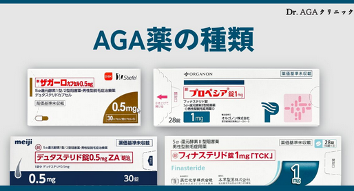 AGA治療薬、飲み始めて1ヶ月経った結果www