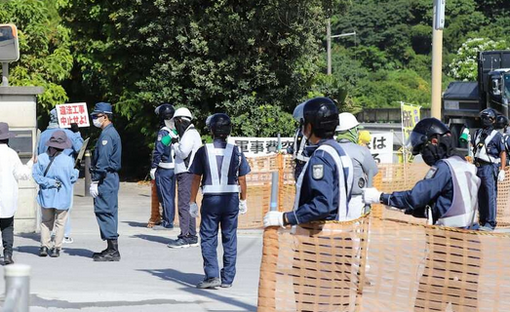 【沖縄県警】警備員死亡の辺野古ダンプ事故、抗議女性の立件検討　重過失致死容疑