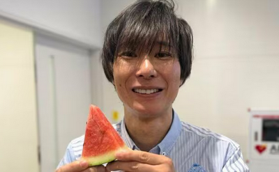 【ごみ清掃芸人】 「スイカの白いところは食べられます」「栄養満点」「ごみも減るのでオススメです！」
