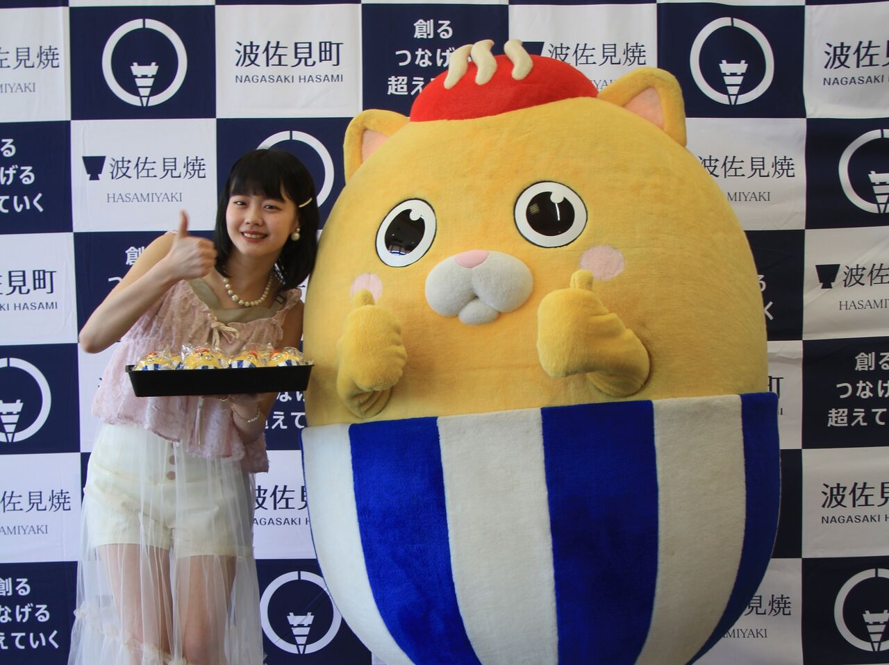 【悲報】福田真琳が波佐見町のゆるキャラ、「はちゃまる」を推す理由が切ない