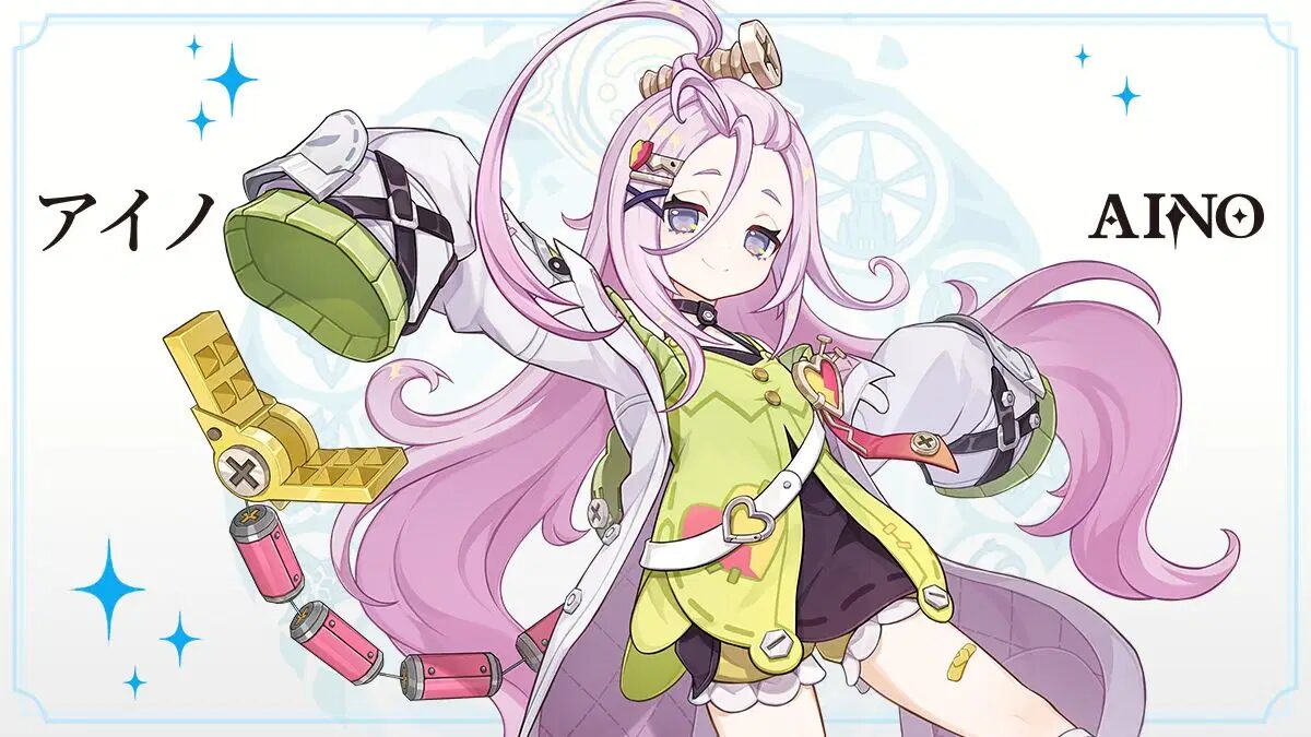 【原神】公式Xにて新キャラ「アイノ」が公開！