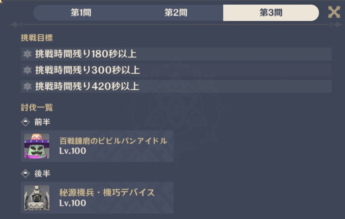 【原神】螺旋の敵編成が更新！月感電接待でこちらにもサボテン登場⁉