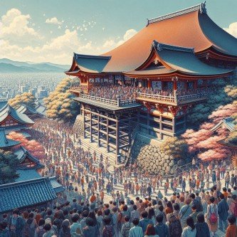 【画像】オーバーツーリズムの清水寺、もうめちゃくちゃｗｗｗｗ