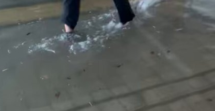 【動画】冠水した武蔵小杉駅、水中に謎の茶色の物体が大量に浮遊する事態に
