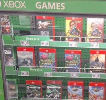 【画像】Switch2さん、海外で不人気すぎてXBOXの棚に追いやられてしまうｗｗｗｗｗ