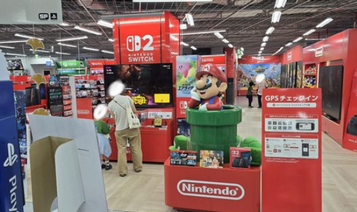 【画像】ヨドバシカメラのSwitchコーナーデカすぎるwwwwww