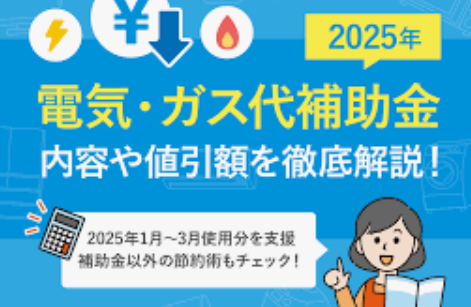 【政治】電気ガス代補助、月約2000円で調整　厳冬期に厚く
