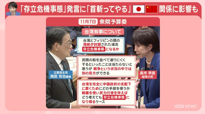 【モーニングショー】高市発言→武力行使「必要３３％」世論調査に驚き　玉川徹氏「考えて答えたほうがいい」　猿田氏「戦争参戦ですよ。分かって答えてらっしゃるのか」