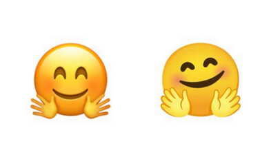 識者「iphoneユーザは🤗を使うのを気をつけて！Androidだと煽ってるようにみえるから」