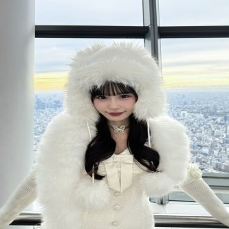 【村川緋杏】スカイツリーの点灯式へ