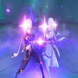 【原神】赤の他人と決め技してる旅人がアホみたいやん…