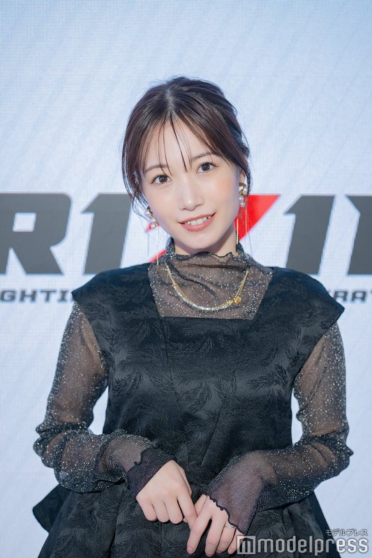 【朝長美桜】「RIZINガール」2度目の審査員