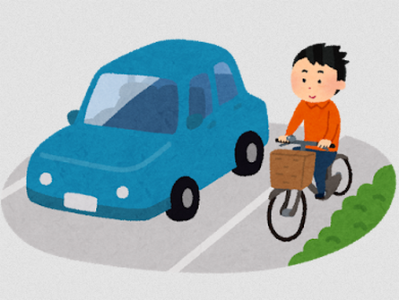 「自転車で車道走ってたら車カスの深作組の軽トラにクラクション鳴らされ幅寄せ強制的に停められた」