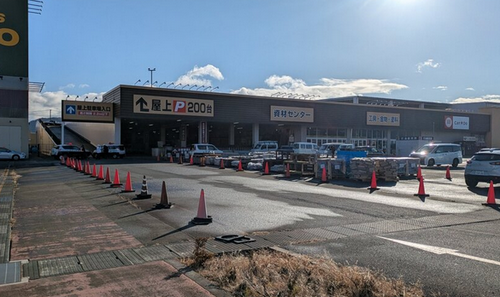 【速報】盛岡市のDCM盛南店立体駐車場にクマ1頭出没　出入り口を封鎖して警察や市が対応中