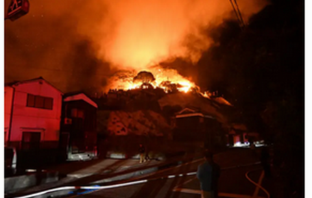 【速報】大分市で大規模火災発生　20棟以上に延焼中・100世帯が避難…70代男性と連絡取れず