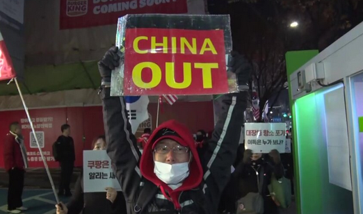 【チャイナ・アウト（中国は出ていけ）】 韓国で “反中国デモ” 拡大・・・団体旅行客へのビザ免除で中国人観光客増加に不満　デモ参加者「日本がうらやましい、高市首相は本当によくやっている」