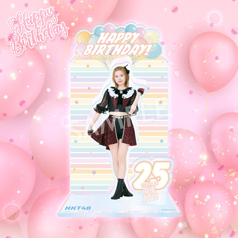 【地頭江音々】地頭江音々 2025年度 生誕個別アクリルスタンド