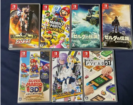 【画像】Switchソフト福袋（ソフト7本入り5万円税込み）ｷﾀ━━━━(ﾟ∀ﾟ)━━━━!!