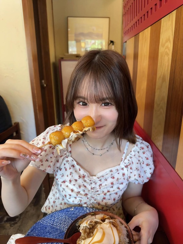 【田中伊桜莉】お団子ときゅうりちゃん