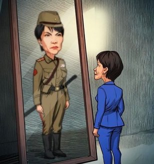 中国メディア、軍服姿の高市首相の風刺画を広めようとするもすぐにカウンター食らう