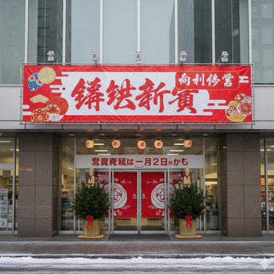 【拡大中】「お正月は休業します」百貨店やスーパー、飲食業界でも