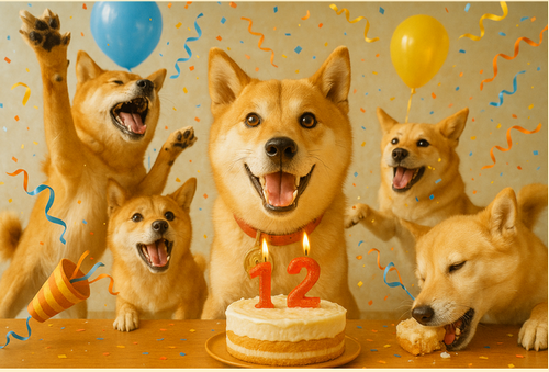 【祝福】日本が誇るドージコインが12周年！次に爆上がりする柴犬銘柄は？