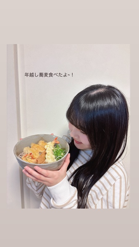 【 江口心々華】年越しそばここちゃん