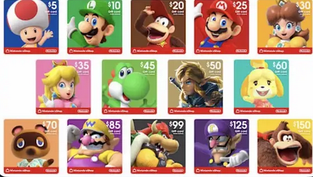 【画像】有識者「任天堂のプリペイドのメンツの並び、どう考えてもおかしいだろｗ」と話題に