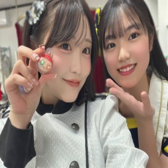 【靏川那智】あいりとさえちゃんにグミくれたよ