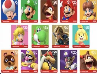 【画像】有識者「任天堂のプリペイドのメンツの並び、どう考えてもおかしいだろｗ」と話題に