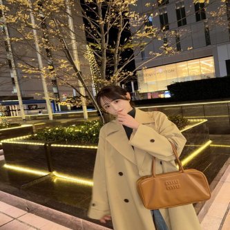 【市村愛里】おしゃれ冬、村長