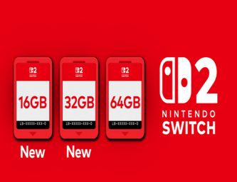 Switch 2に16GBと32GBゲームカード投入へ。ただしNAND高騰でゲームキーカード主流は継続