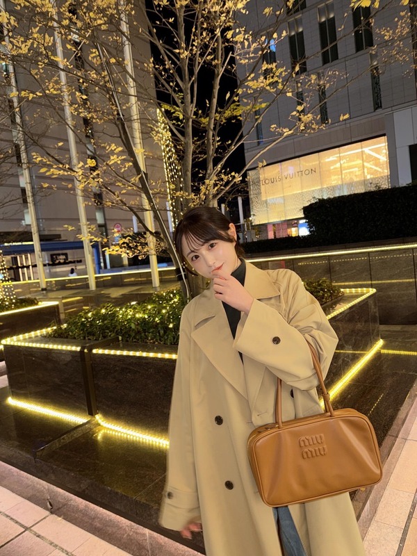 【市村愛里】おしゃれ冬、村長