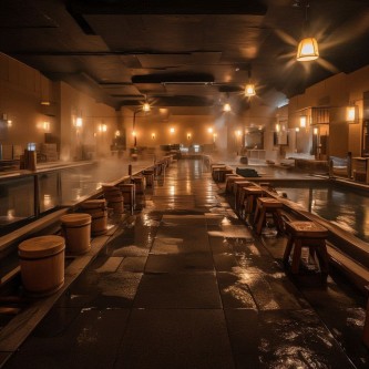 ←2階大浴場(女) ワイ「はえー大浴場2階か。早速行ったろw」結果