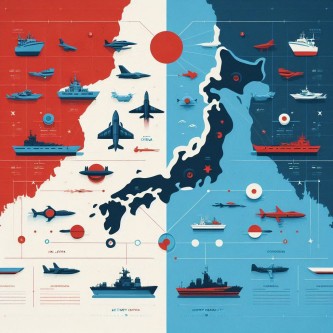 日本と中国の戦力比がこれなんやが