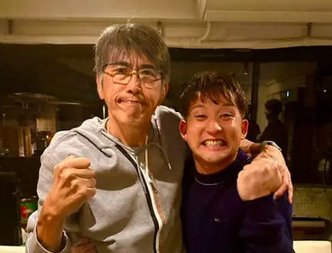 【画像】石橋貴明の近影　杉谷拳士氏が公開「もっと元気になってくれますように」“帝京会”Sに「いい写真」の声