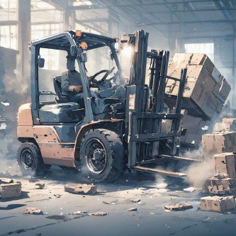 弊社、フォークリフト無資格者が事故を起こし資格持ちのワイに責任転嫁し事なきを得る模様