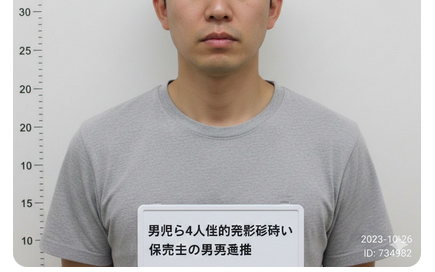 【北海道】男児ら4人性的姿撮影疑い　保育士の男再逮捕、札幌