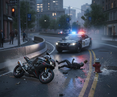 【奈良】パトカー追跡中のバイクが事故　大阪府の男性死亡