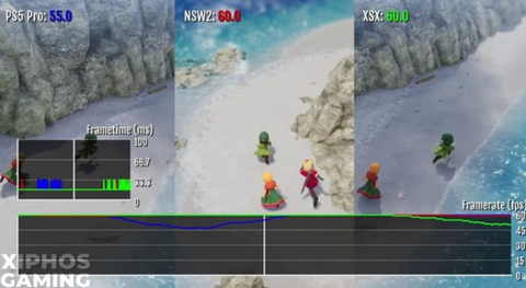 【悲報】PS5proさん、DQ7のフレームレート比較でSwitch2に負けるwww