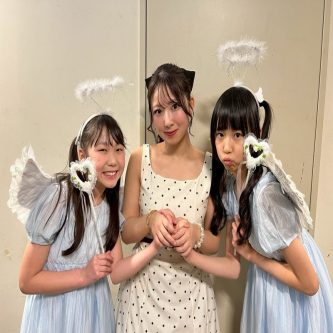 【天使】有澤一華ちゃん with  樋口愛海ちゃん・大野愛莉ちゃんが『盛れ！ミ・アモーレ』