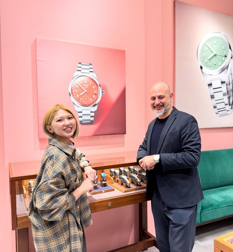 【快挙】竹内朱莉さん、高級時計ブランドの公式パートナーに就任！