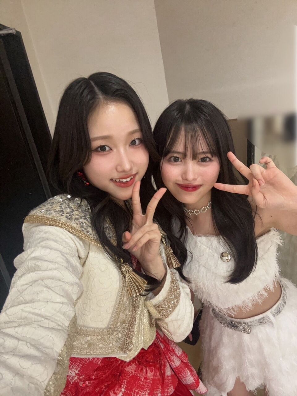 【ハロプロの未来】遠藤彩加里ちゃんと後藤花ちゃんツーショット